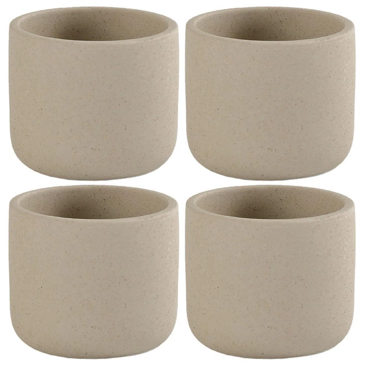 Tazze da tè giapponese 100 ml, 4 pezzi di tè in ceramica resistenti al calore con base non slittata per cinese, casa, caffè