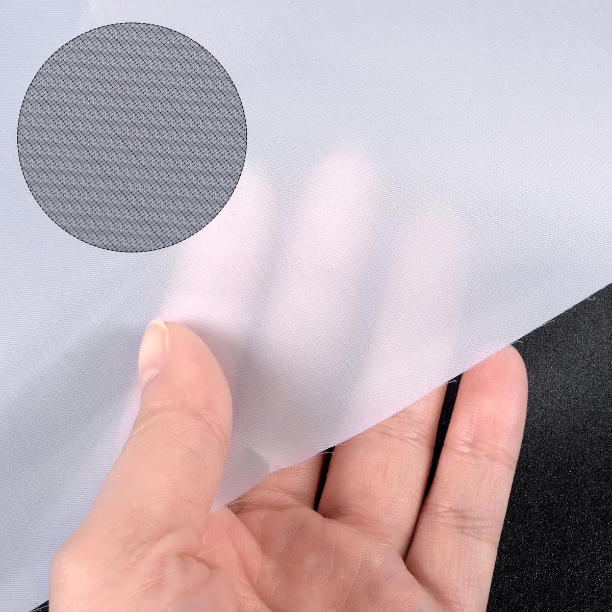 sourcing map 50 Micron Vernice Nylon Mesh Filter Tessuto Net Sheet Panno Filtro per Vernice, Casa Brewing (99 x 99 cm)