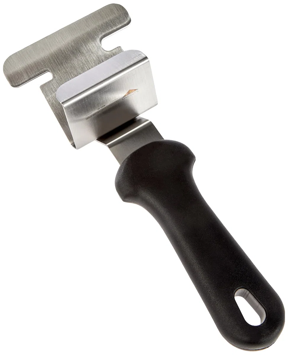 Paderno 18323-00 Pinza per Teglie in acciaio inox – Pinza prendi teglie con manico antiscivolo in polipropilene, lunghezza 23 cm