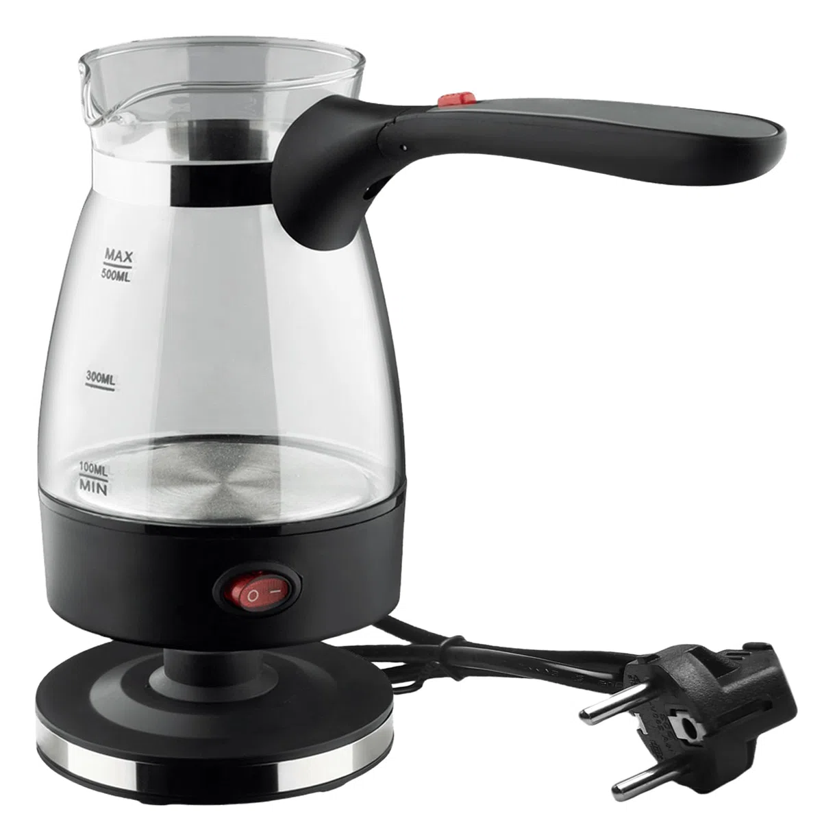 Caffettiera elettrica turca, caffettiera turca, 600 ml, turco, caffettiera elettrica turca, teiera, caffettiera per caffè da campeggio, caffettiera turca