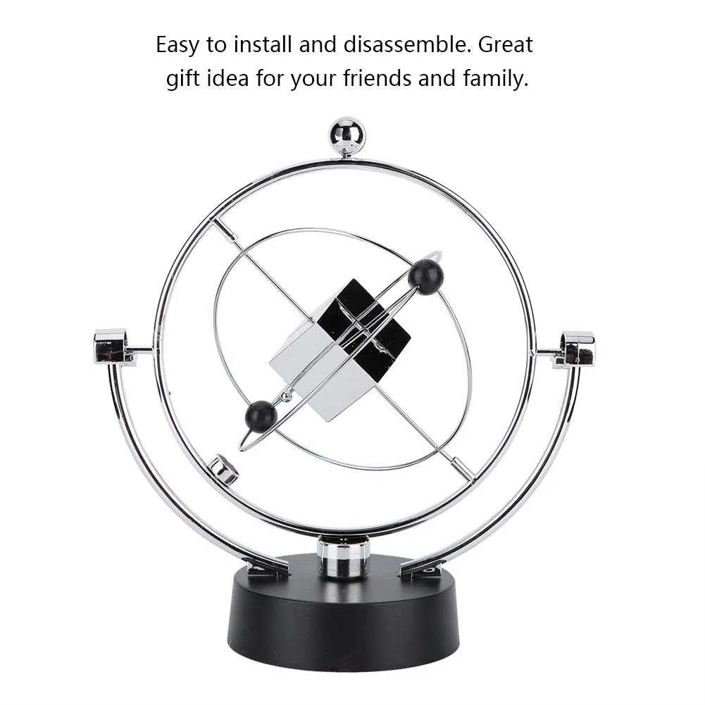 Raguso Newton Orologio da polso per casa, ufficio, con pendolo, Newton, perpetual movimento macchina, pendolo di Newton, palla da ufficio, decorazione per macchina a movimento perpetuo