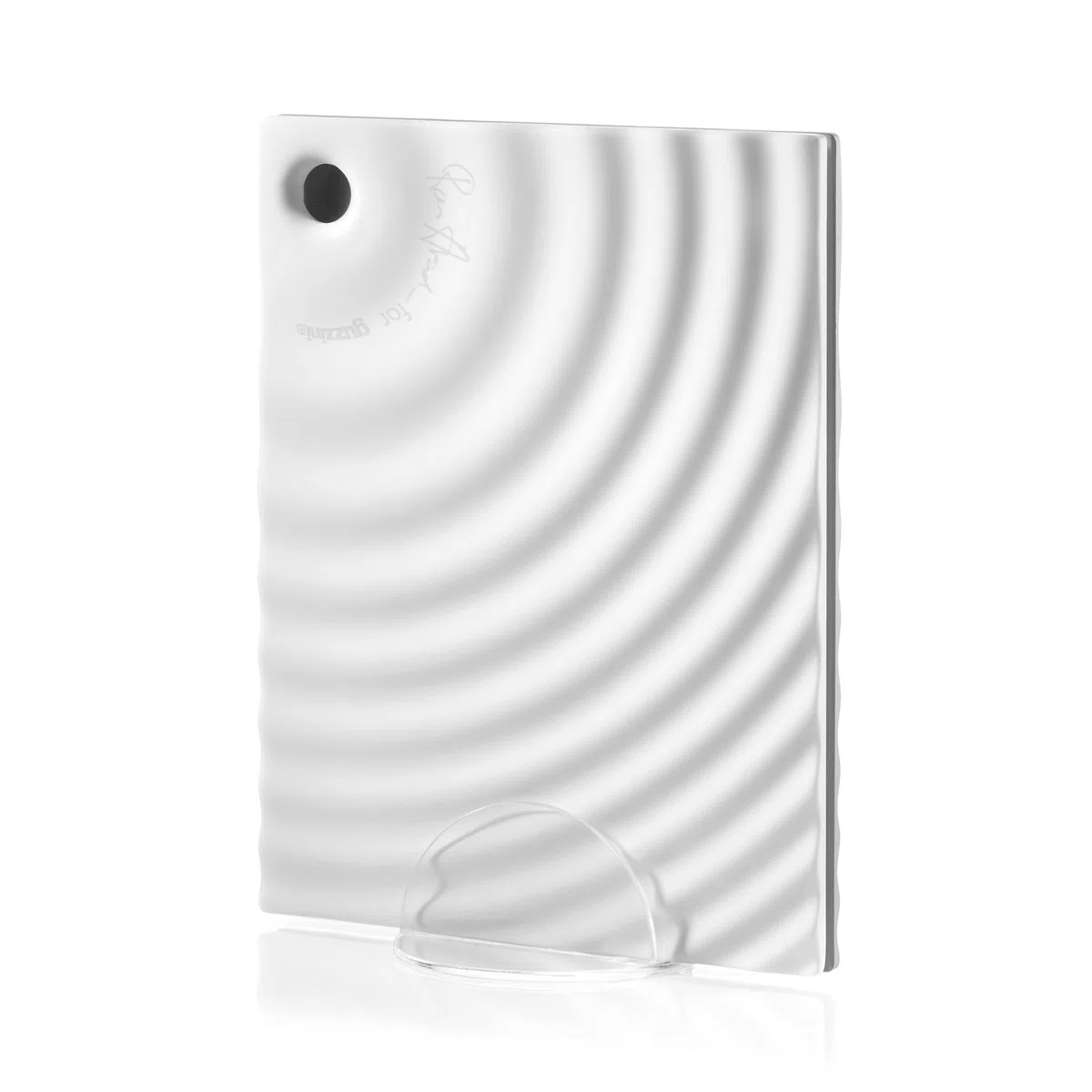 Guzzini - RIPPLES Set 2 Taglieri con Base - Multicolore, 6,4 x 4,5 x h11,2 cm - 12370052
