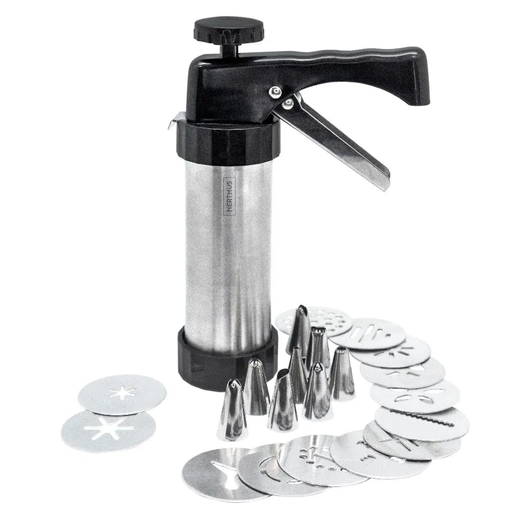 Nerthus FIH 1370 sparachurros a pistola con beccucci per fare churros fatti in casa pasticceria cucina