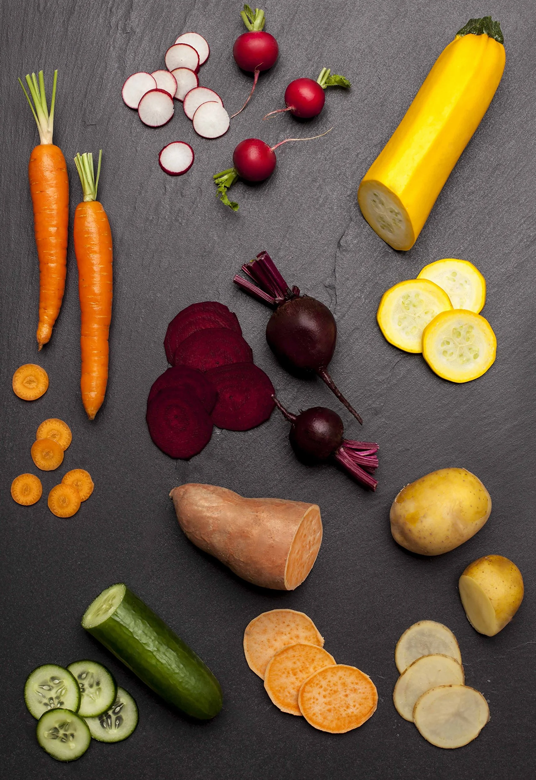 Microplane Grattugia da Cucina Mandolina Acciaio Inossidabile Nera Serie Gourmet Ideale per Patata, Carota, Cetriolo, Zucchina e Barbabietola