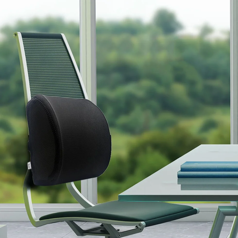 Cuscino Lombare Memory Foam Sostegno Lombare Cuscini, Sostegno Ergonomico per la Schiena, per la Casa, Ufficio, Auto