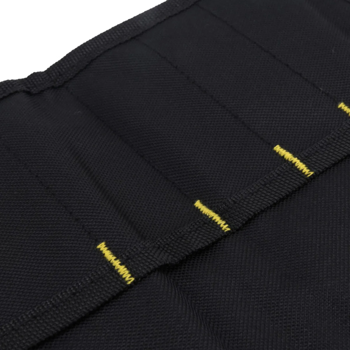 Borsa per coltelli in rotolo per contenere fino a 22 coltelli, colore: nero