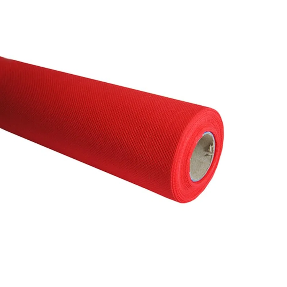 ROTOLO TNT DA 160 CM - 60gr | VARIE METRATURE | TOVAGLIA USA E GETTA COPERTURA INTERNI ESTERNI TAVOLI FESTE CERIMONIE EVENTI FIORISTA (Rosso lungo 6 metri)