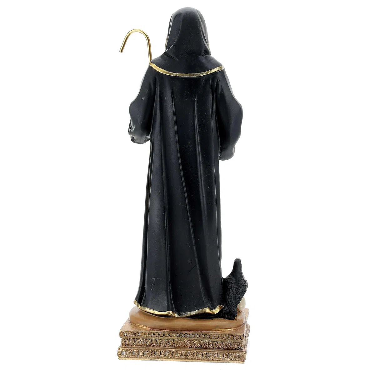 Holyart Statue in resina e PVC: Statua San Benedetto corvo resina 21 cm
