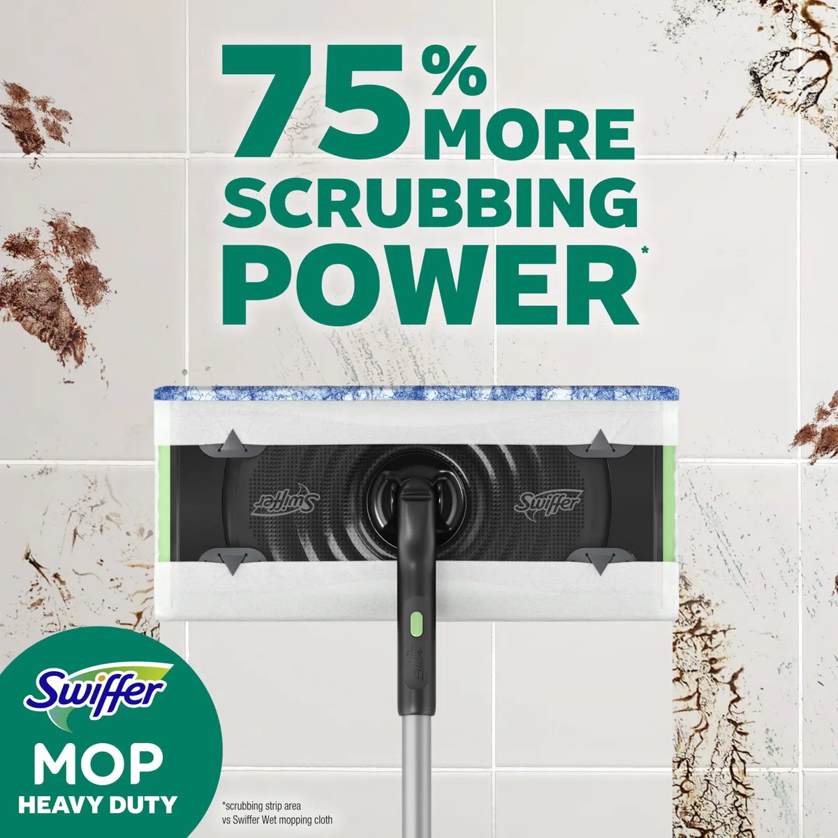 Swiffer Sweeper - Confezione da 20 panni bagnati resistenti e multisuperficie, profumazione lavanda, 20 pezzi