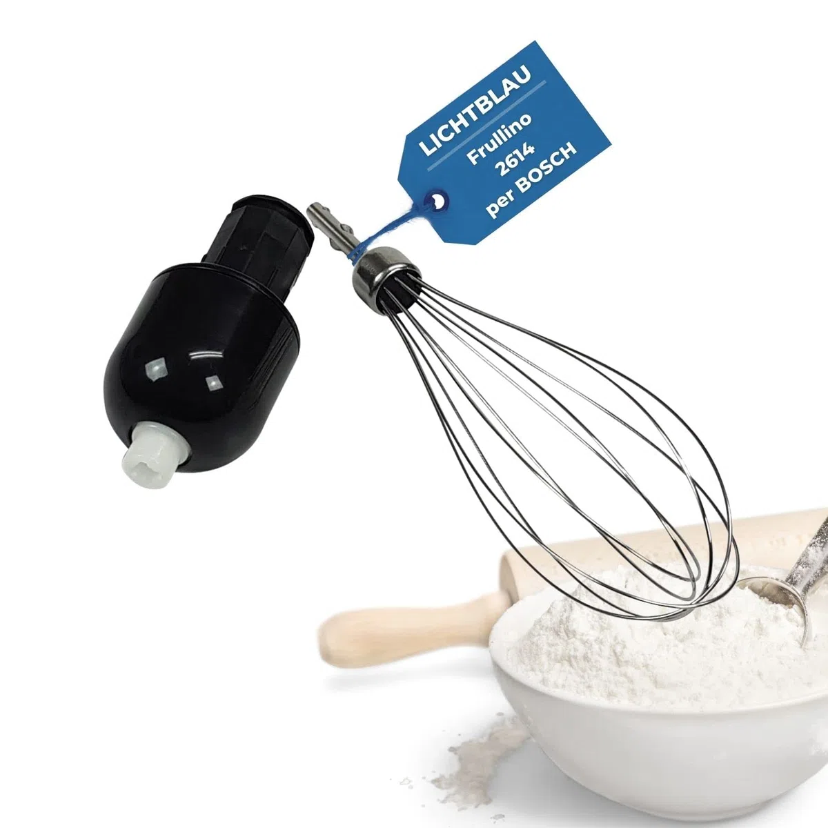 Frusta con innesto per frullatore a immersione Bosch, ad esempio: MSM6, MSM7, MQ6