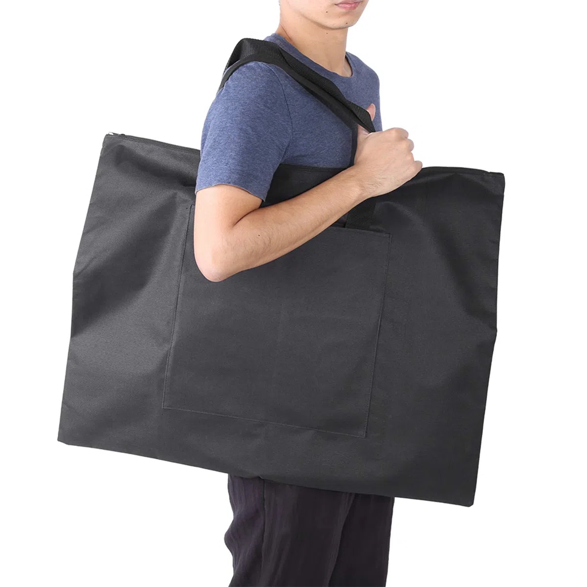 Hztyyier 21,3 x 26,4 pollici Canvas Art Schizzo Tavolo da disegno Borsa per il trasporto di file per artisti Articoli da viaggio per schizzi all'apertoBorsa portaoggetti per pittura A2 Painting Tools