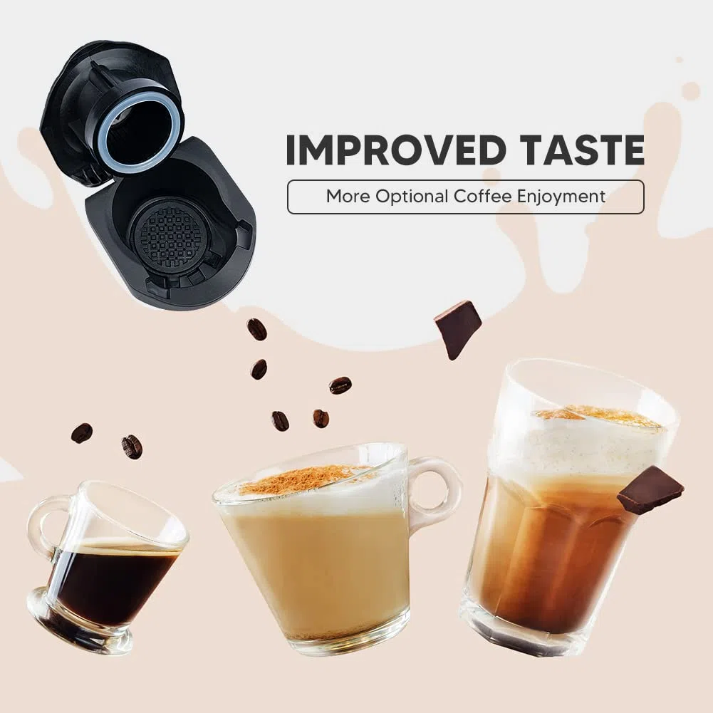 Adattatore per capsule di caffè BENFUCHEN compatibile con Genio S/Piccolo XS, porta convertitore per capsule di caffè Nes Presso OriginalLine, accessorio per macchine da DolceGusto