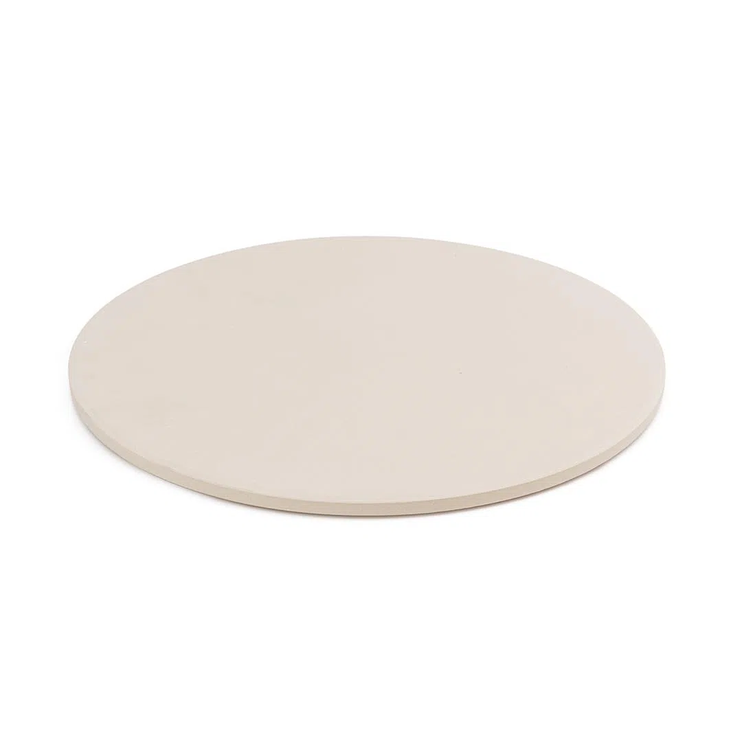 Pietra Refrattaria per Pizza - Diametro 33 cm, Resistente ad Alte Temperature, Ideale for Forno di Casa, Pane e Pizze Artigianali