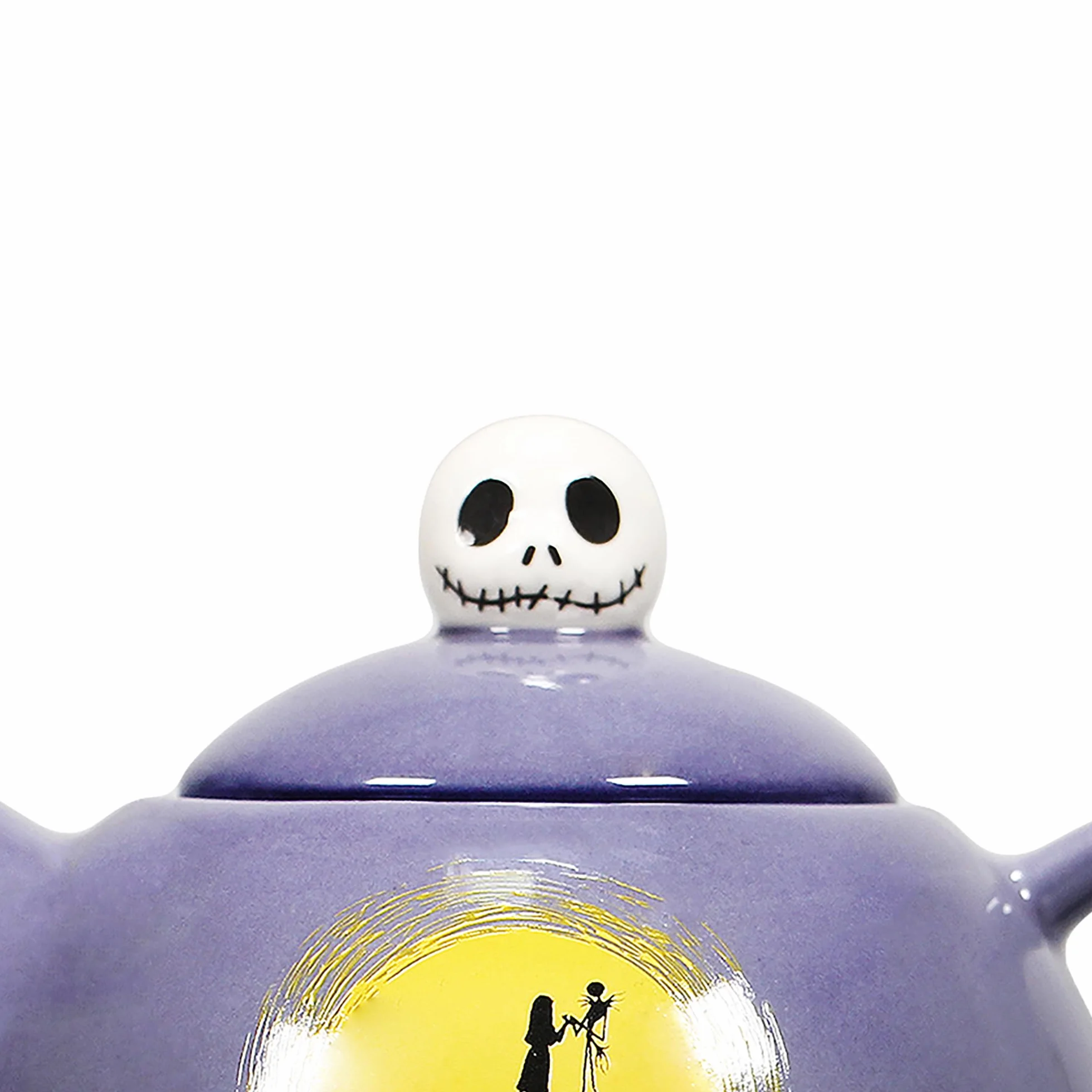 Half Moon Bay: Set Teiera e Tazza Disney The Nightmare Before Christmas | Teiera 3D personalizzata di The Nightmare Before Christmas con Tazzone incluso, Licenza ufficiale 100%, disney gadget