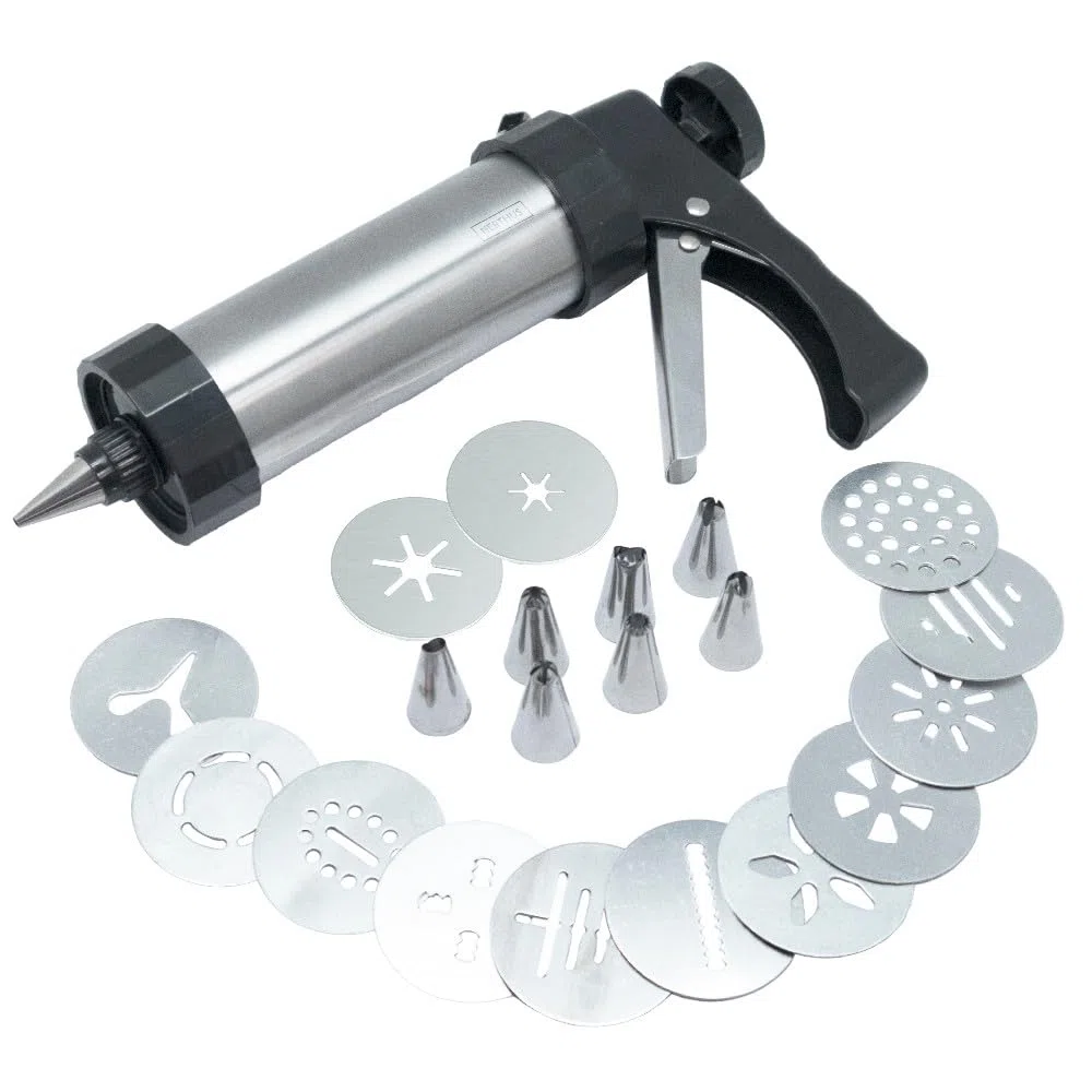 Nerthus FIH 1370 sparachurros a pistola con beccucci per fare churros fatti in casa pasticceria cucina