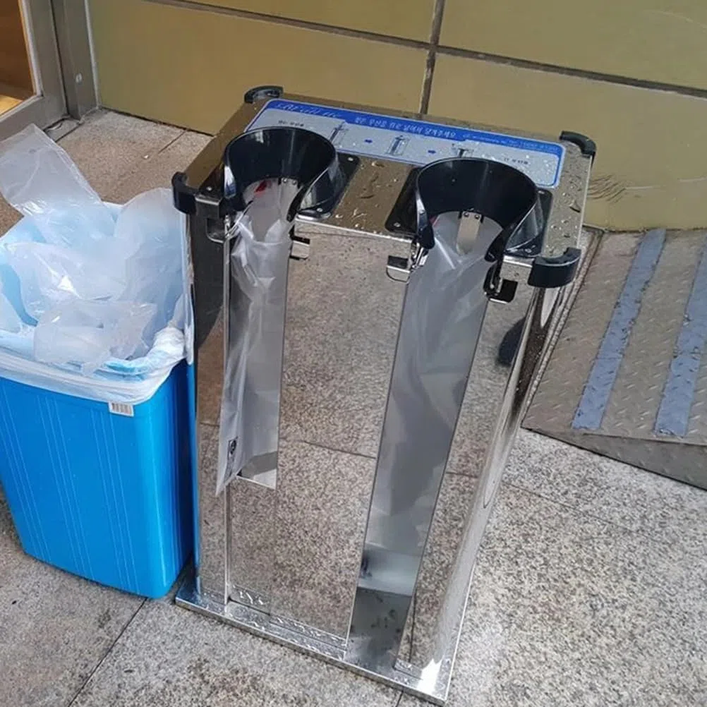 GANAZONO 400 Pezzi Ombrello Macchina Borsa Ombrello Ombrello Maniche Trasparenti Sacchetti Per Ombrello Bagnati Sacchetti Per Ombrello Trasparenti Sacchetti Di Stoccaggio Trasparenti