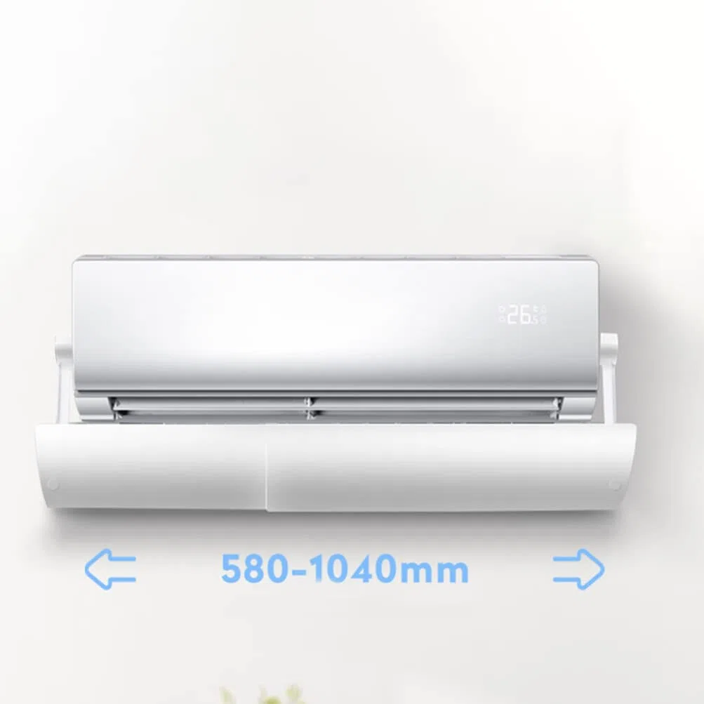 DOITOOL Deflettore Di Ventilazione Aria Retrattile Deflettore Aria Condizionata Universale Regolabile Copertura Deviatore Aria Condizionata