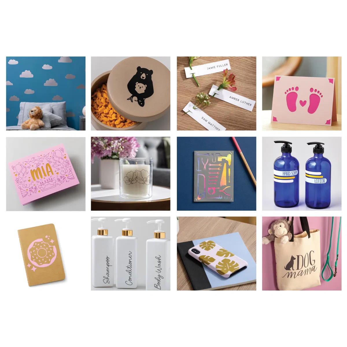 Pacchetto Starter materiali Cricut Joy Compatibile con Cricut Joy