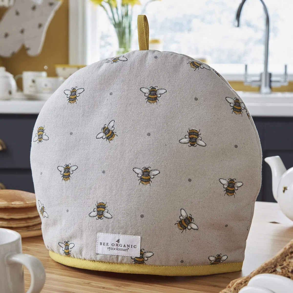 Cooksmart Copriteiera dal design britannico, adatto per teiere piccole, medie o grandi, progettato da designer britannici nel Regno Unito