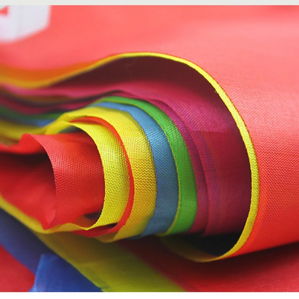 Gagliardetti, 450 pezzi bandiere grandi multicolori in tessuto bandierine per esterni, per compleanni, matrimoni, giardini, strade, decorazioni per la casa