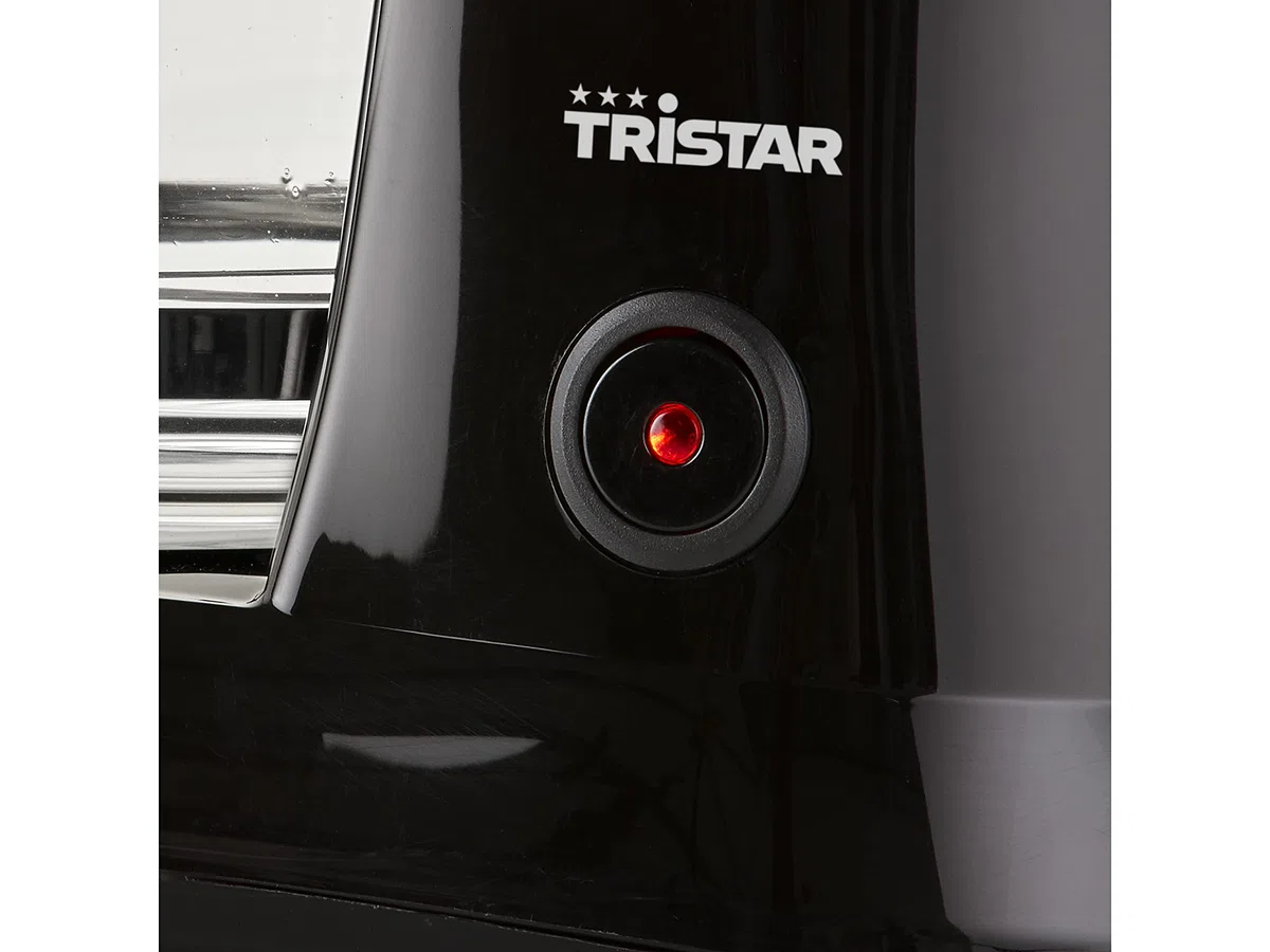 Tristar CM-1245 Caffettiera Elettrica Americana 800 Watt, Plastica e Vetro, Grigio Nero, 1,25 Litri, 750 W, 12 Cups