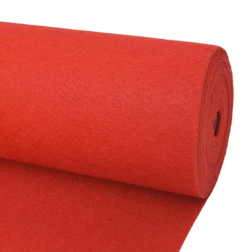 DI GIULIO SRL Passatoia Rossa per Eventi Tappeto Rosso Varie Misure Larg. 100 cm in Feltro Prodotto Italiano | Matrimonio Negozio (20 metri)