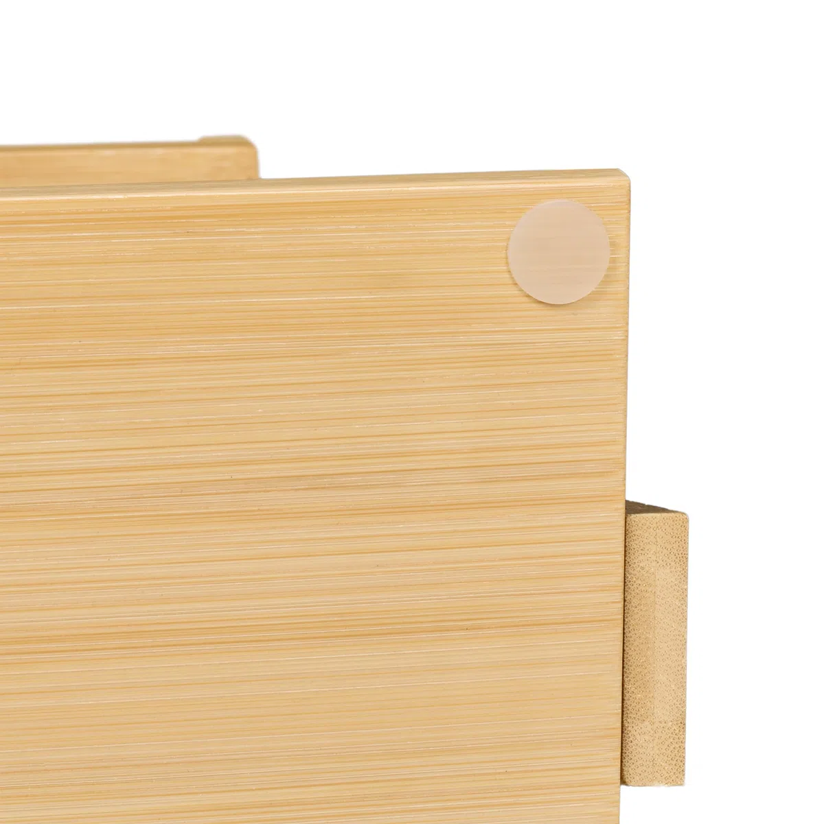 Relaxdays Portaspezie in bambù, Organizer per Spezie con 2 Ripiani, HLP: 27x27,5x16 cm, Espositore Spice Rack, Marrone