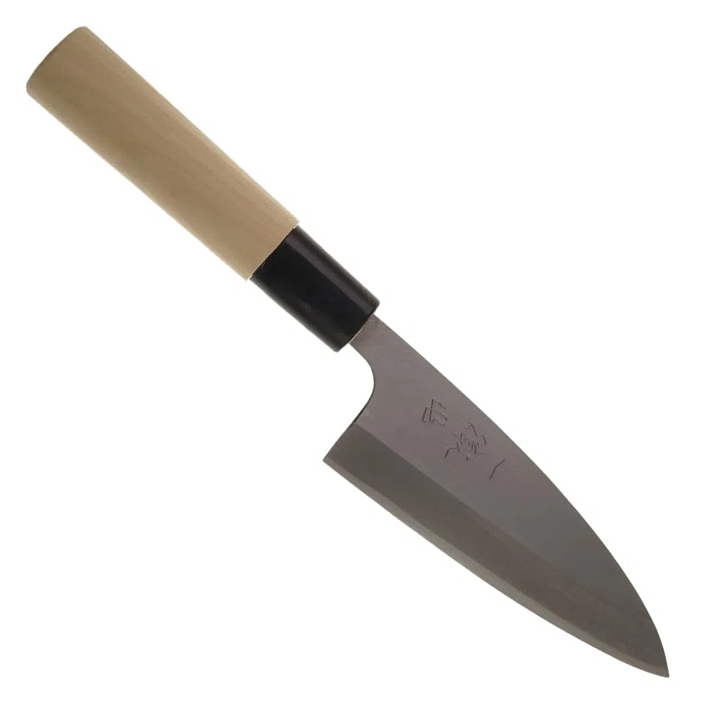 Generico Coltello da cucina giapponese Ittetsu Uraoshi Ajikiri timbrato IJS-11101 10.5 cm