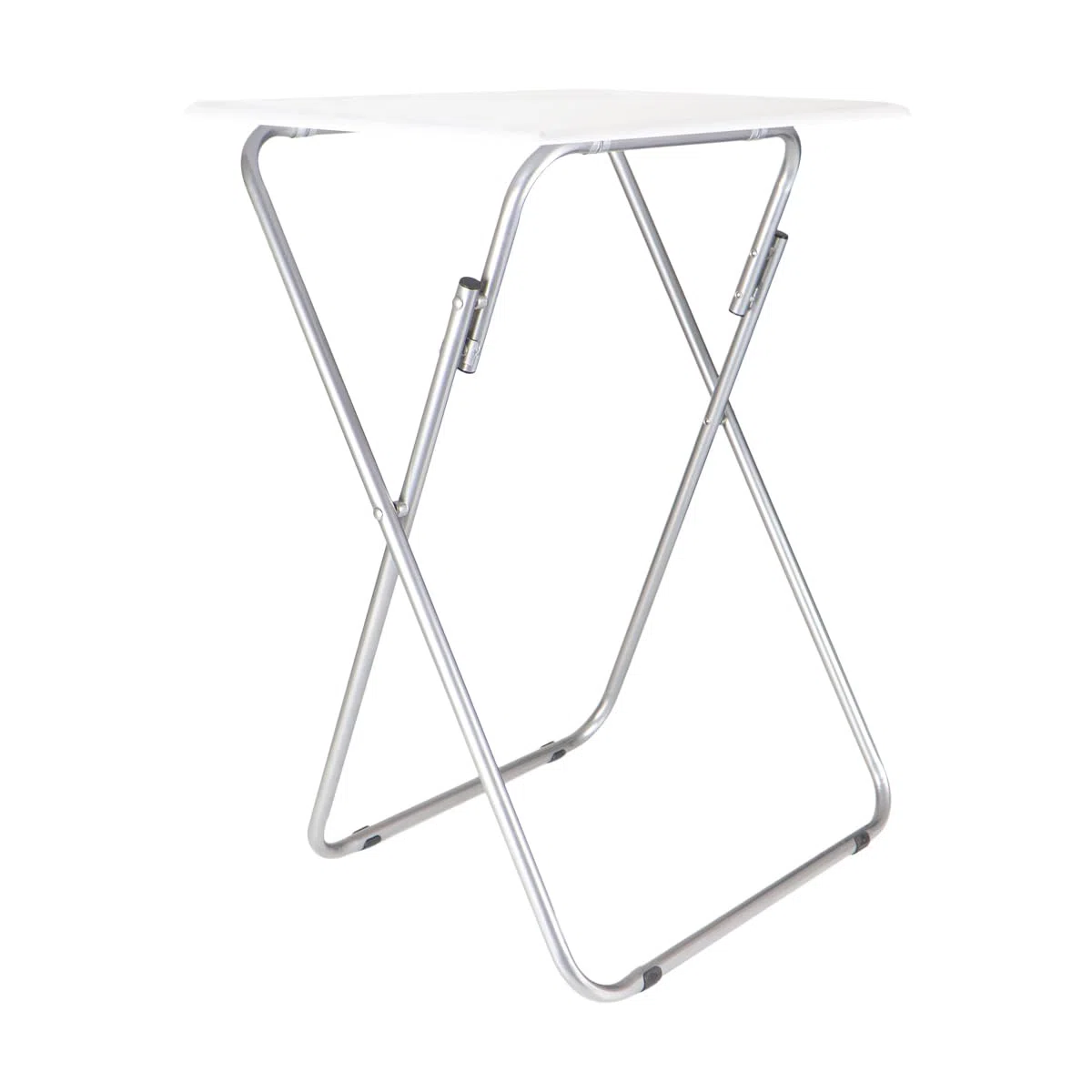 Jocca - Tavolino Pieghevole Salvaspazio | Tavolo in MDF con Gambe in Metallo | Supporta fino a 20 kg | Ideale per Casa e Ufficio | 48x38x66 cm