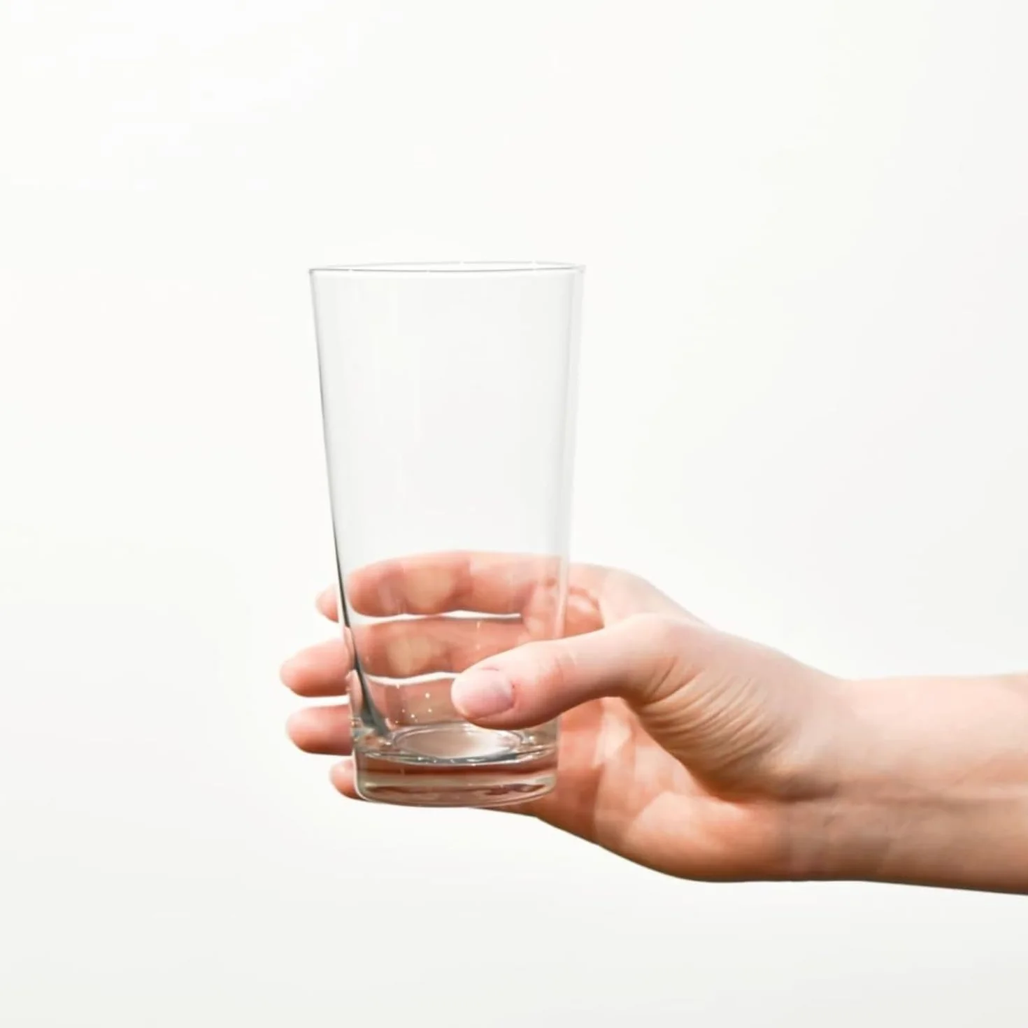 Krosno Alto Bicchieri Acqua Succo Vetro | Set di 6 | 380 ML | Collezione Pure | Ideale per la Casa, Ristorante e Ricevimenti | Adatto alla Lavastoviglie