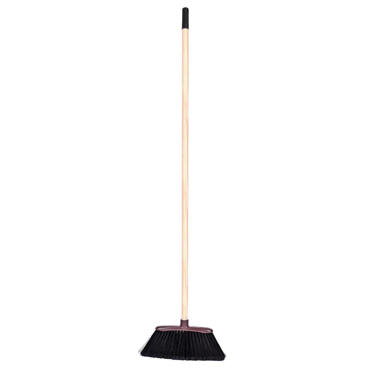 Apex Scopa Alta per Interni ed Esterni con Manico in Legno – Setole Lunghe Morbide e Resistenti, Ideale per Pavimenti Ruvidi – 130 cm