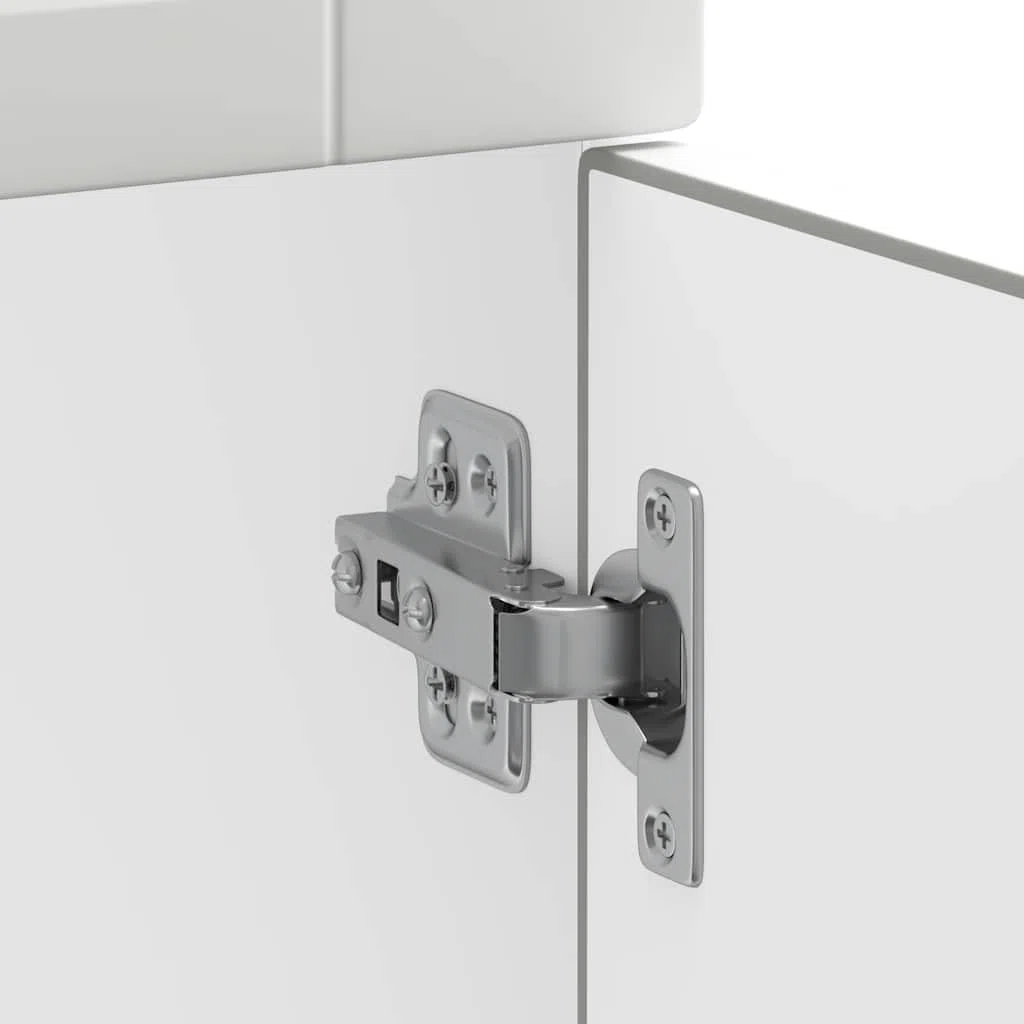 vidaXL Base da Cucina Porto Bianco in Legno Multistrato, Mobile Base lavello con cassetto, 50 x 46 x 81.5 cm