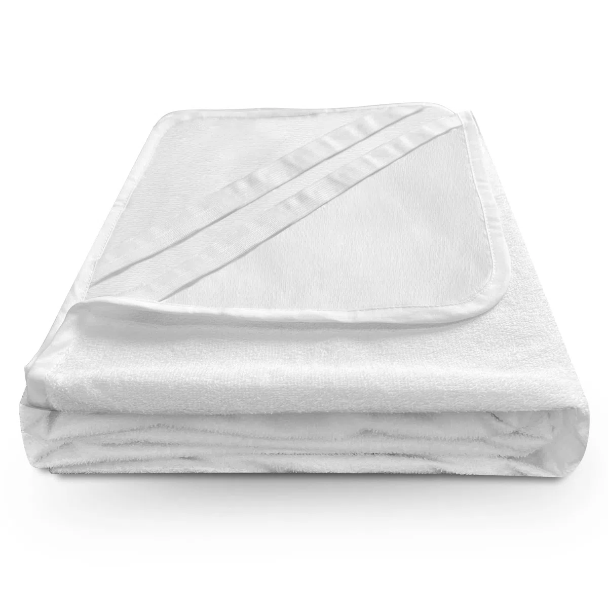 Bedecor Coprimaterasso Matrimoniale Maxi Impermeabile 180 x 200cm con 4 Elastici - Traversa Letto - Spugna Cotone 80% - Anti-Acaro, OEKO-TEX