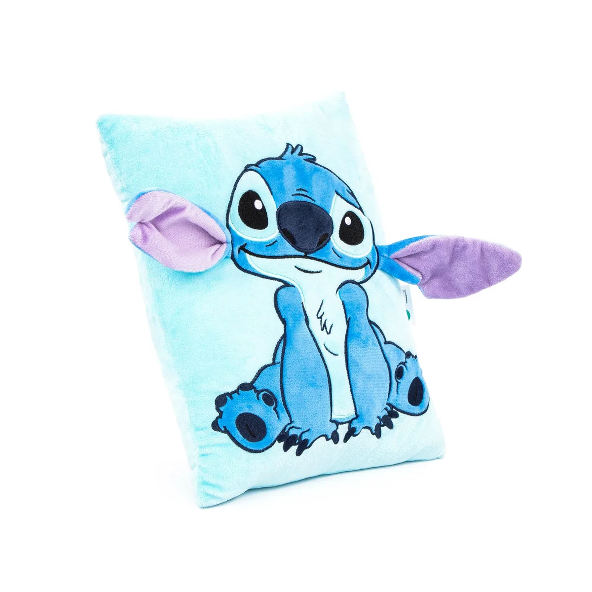 Jay Franco Cuscino Coccola Peluche Lilo & Stitch Disney - Morbido Cuscino 3D Super Soft per Letto