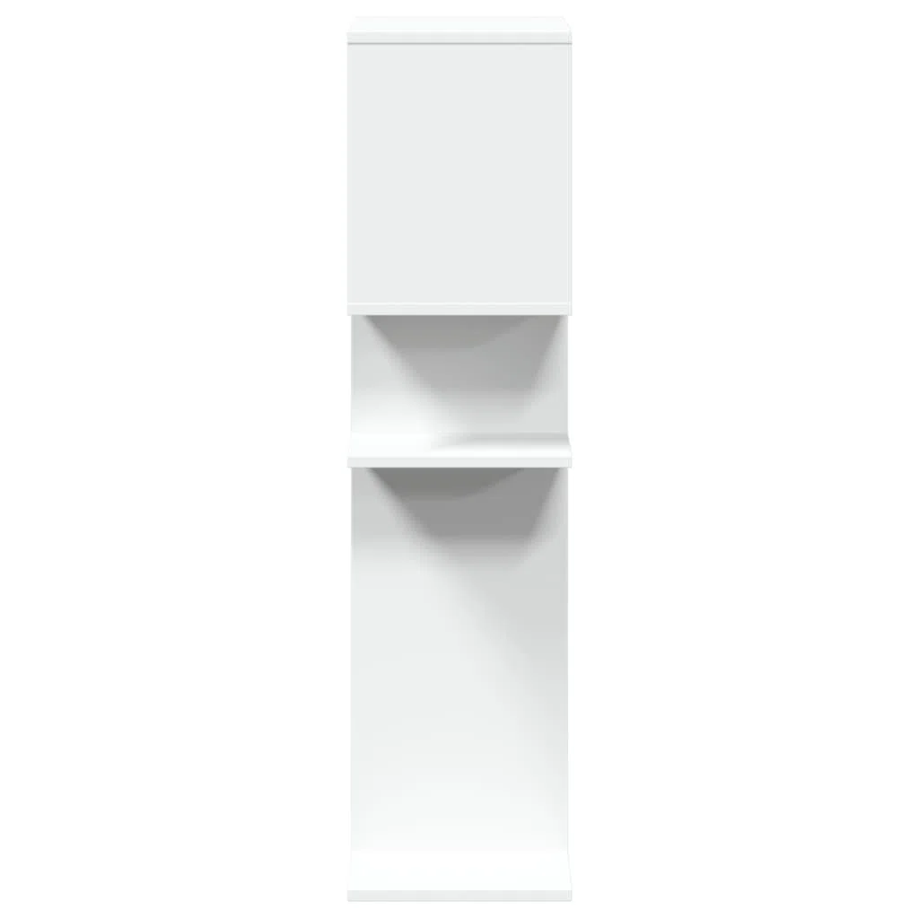 vidaXL Libreria Divisorio Bianca 92x29x112 cm in Truciolato, libreria, Mobile Porta Libri, scaffale portaoggetti, Porta Libri, scaffale per Libri