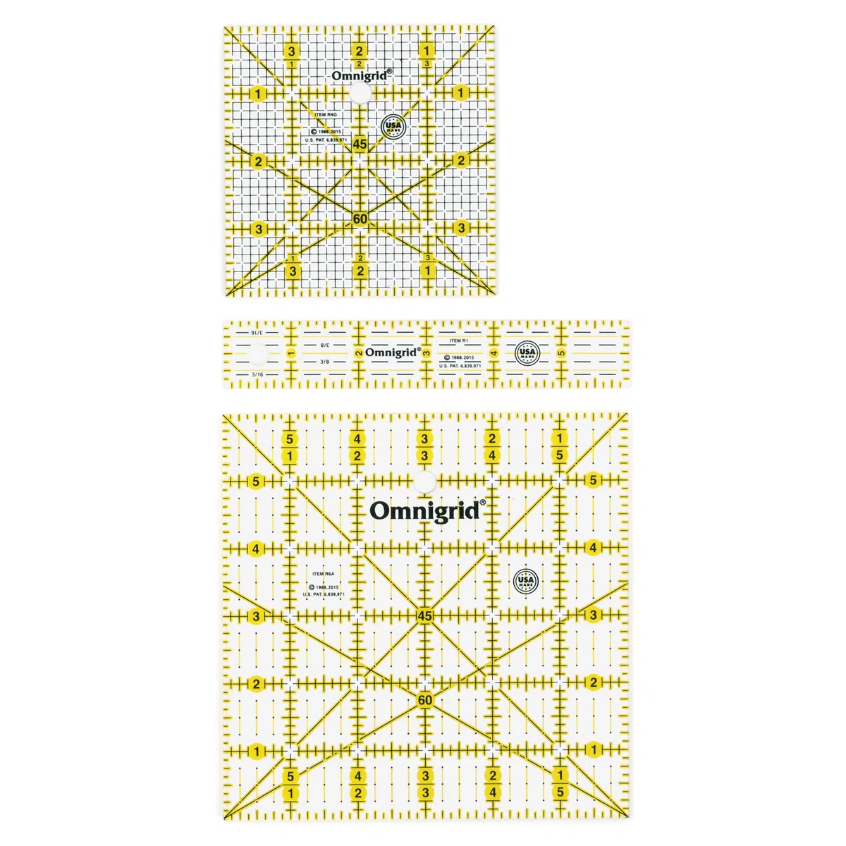 Omnigrid Ruler Set-Squares