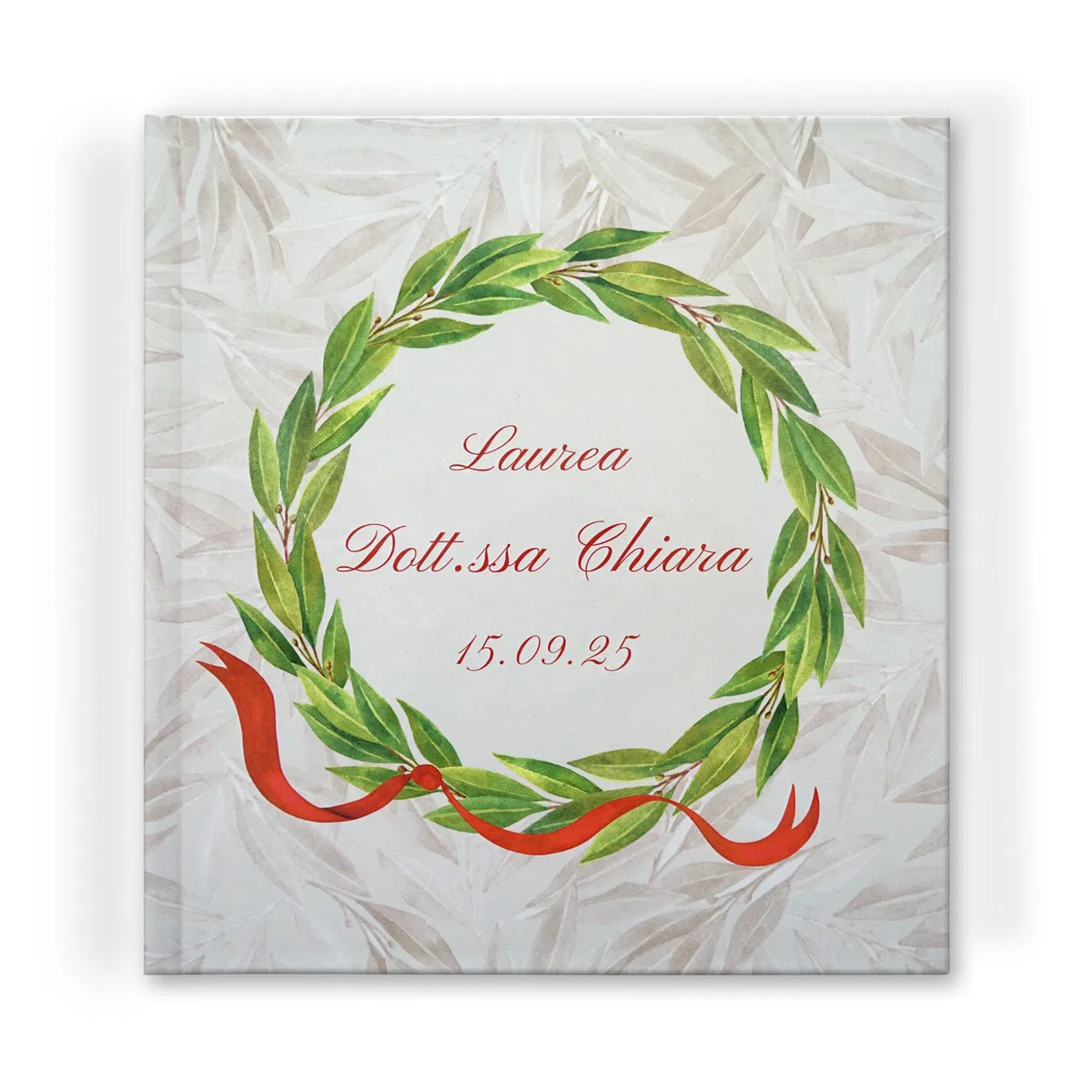 Album foto laurea personalizzabile, Album foto festa di laureato, Album 25x25 cm Graduation day, Idea regalo laureato, Album 20 fogli / 40 pagine per foto da incollare (Laurea)
