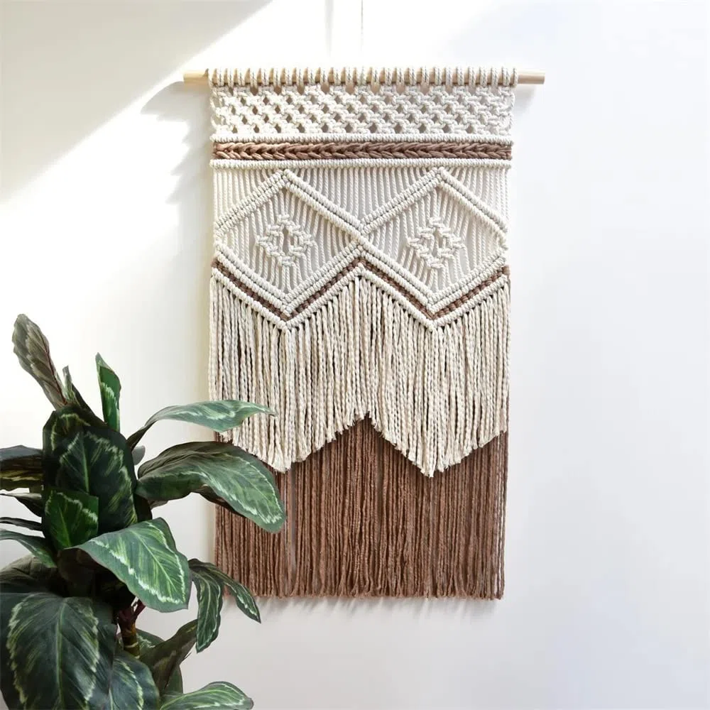 BMIDRUT Arazzo da appendere macramè Dream Catchers Arazzi tessuti a mano Boho Wall Art Decor Home Wall Wall Decor