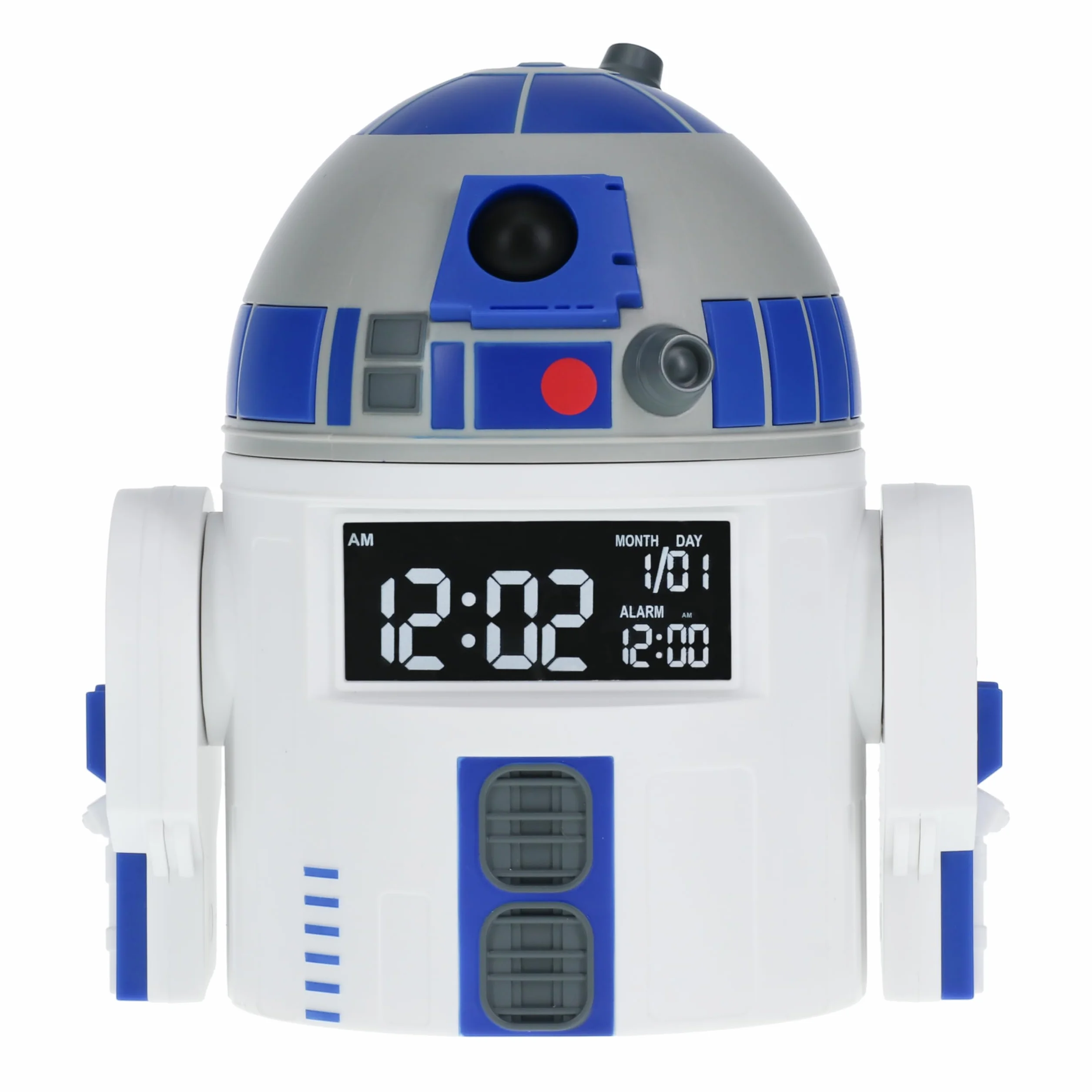 Paladone Sveglia R2D2 - Merchandise Ufficiale Star Wars, Con Suoni R2 D2, Perfetto per Decorare per Fan Star Wars con Timer di Sveglia, Alimentata a USB