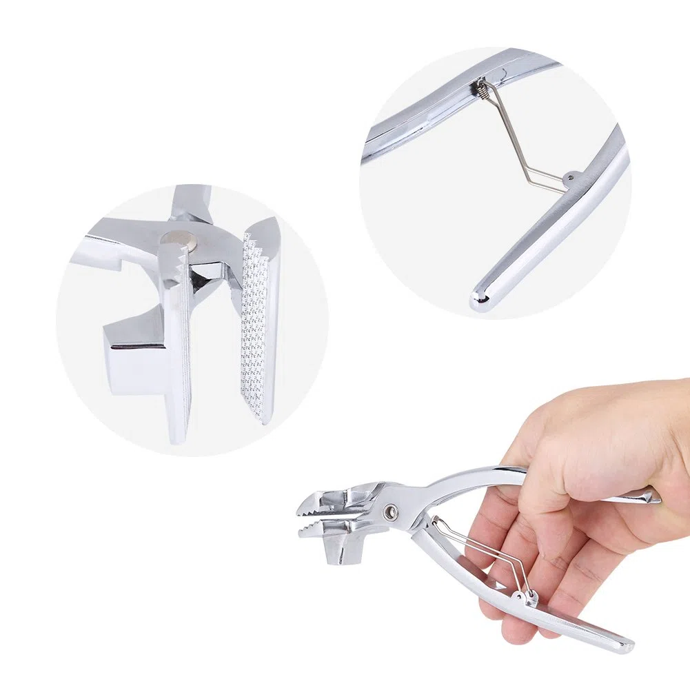 Pinze professionali per Tela con Manico imbottito a molla, 5,8 cm Ganasce in lega di zinco Strumento per Incorniciare la pittura a olio per Stirare pittura a olio