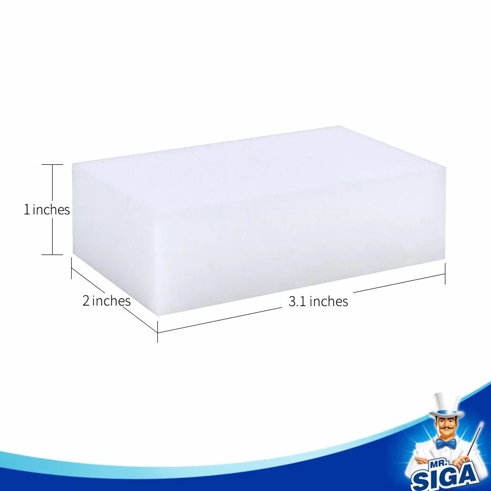 MR.SIGA Spugna multifunzionale per cancellare, spugna magica per la pulizia della casa e della cucina, 48 pezzi, dimensioni 3,1" x 2" x 1"