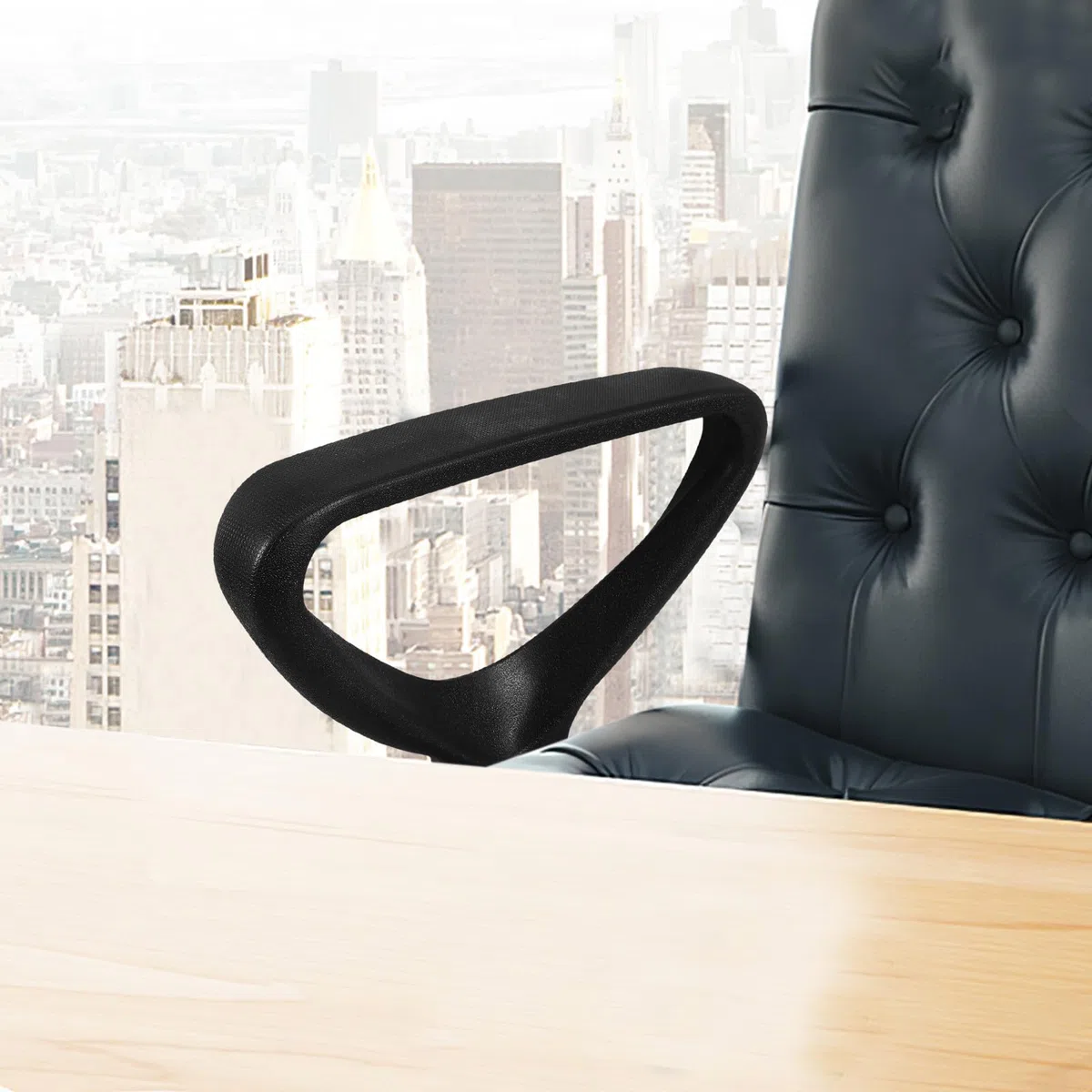 Braccioli per Sedia da Ufficio Robusti 2 Pezzi, Accessori di Ricambio Ergonomici per Sedie Direzionali e Girevoli, Supporto Confortevole per Uso Professionale e Domestico