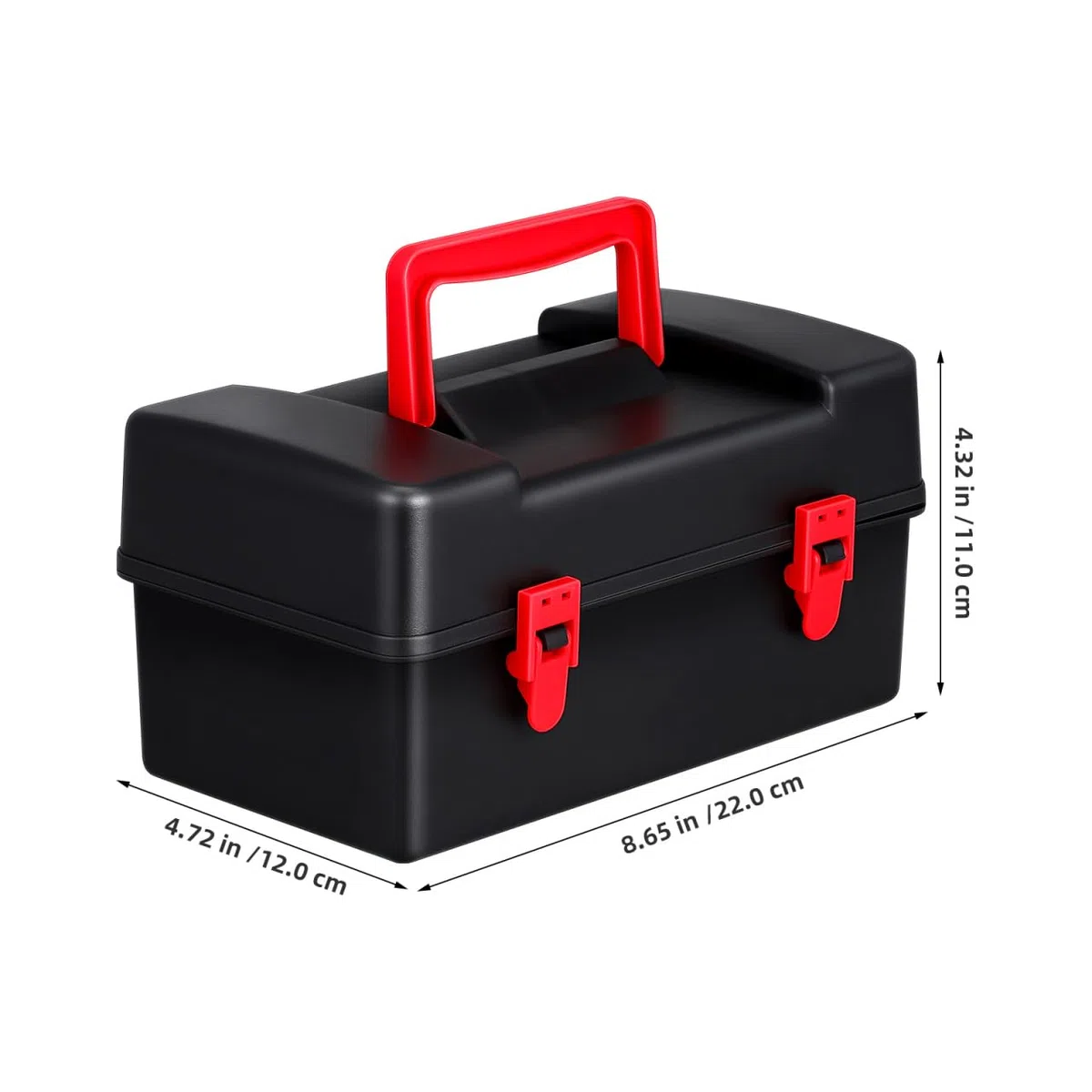TOYANDONA Gyro Organizer scatola di stoccaggio con manico e serratura scatola da trasporto portatile Battling Top con scomparti interni per proteggere le trottole giocattolo per viaggi e feste