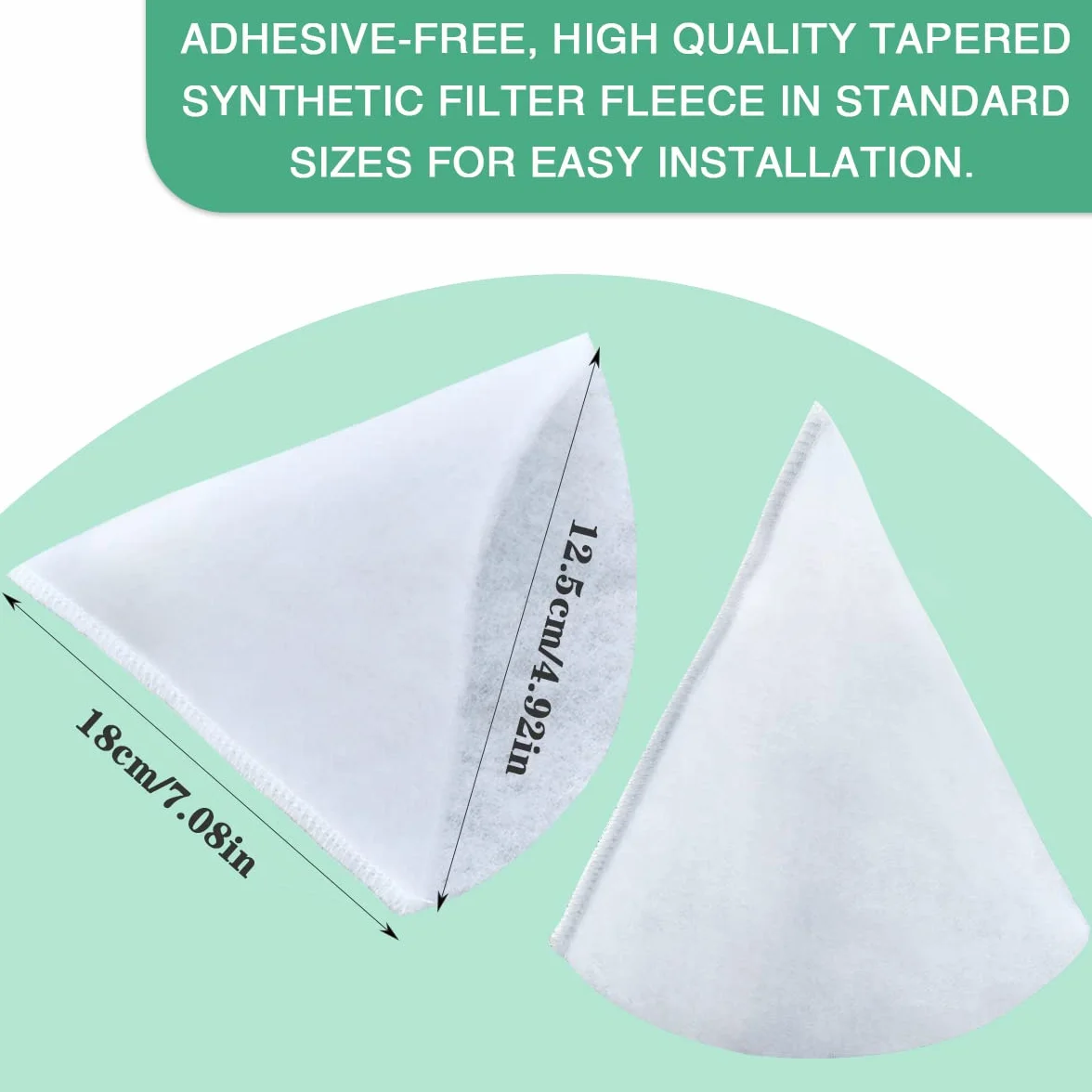 Set di Filtri a Cono OTYMIOW - Filtro Conico DN 125 G4 per Impianto di Ventilazione, Compatibile con Zehnder, Helios, Vallant, Maico, Pluggi