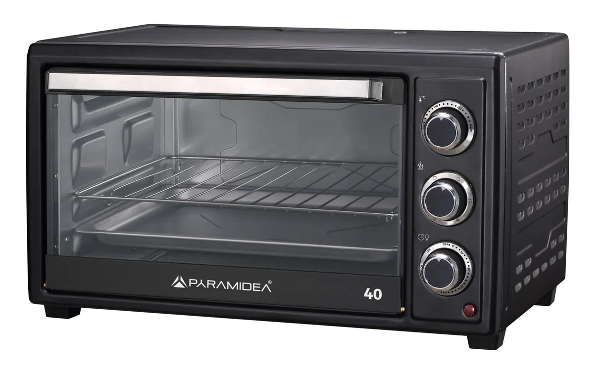 PYRAMIDEA Forno Elettrico Ventilato 40 L Colore Nero FOV4215B