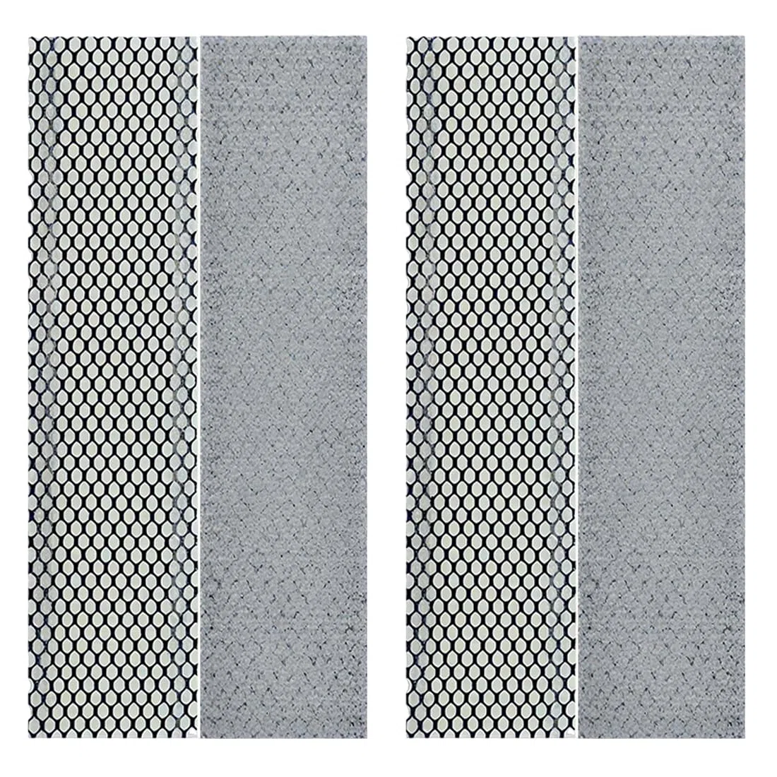 Filtri Ricambio Climatizzatore Condizionatore Elettrostatici,Para Aria per Condizionatore,Compatibili con DAIKIN FTXS FTKS 20/25/35 Serie D + FTXS 20/25/35/42/50 serie G,40x255mm,2pcs