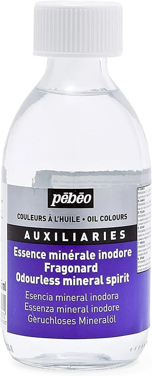 Pebeo 245 ml inodore Mineral Spirit, Trasparente