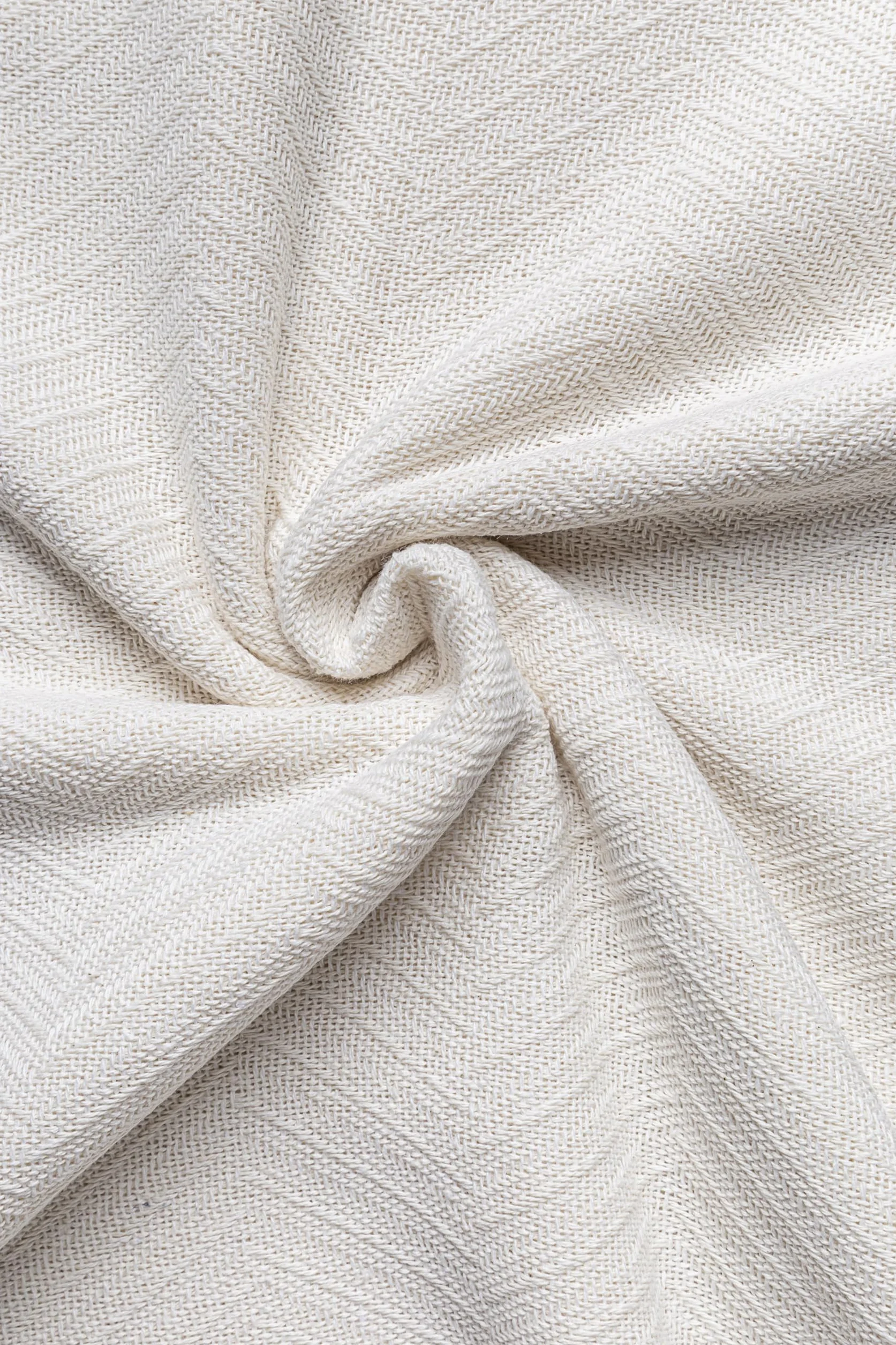 Todocama - Copriletto multiuso per divano, plaid per letto, copriletto, jarapas, prodotto in Spagna, spiga. (230x260 cm, Crema)