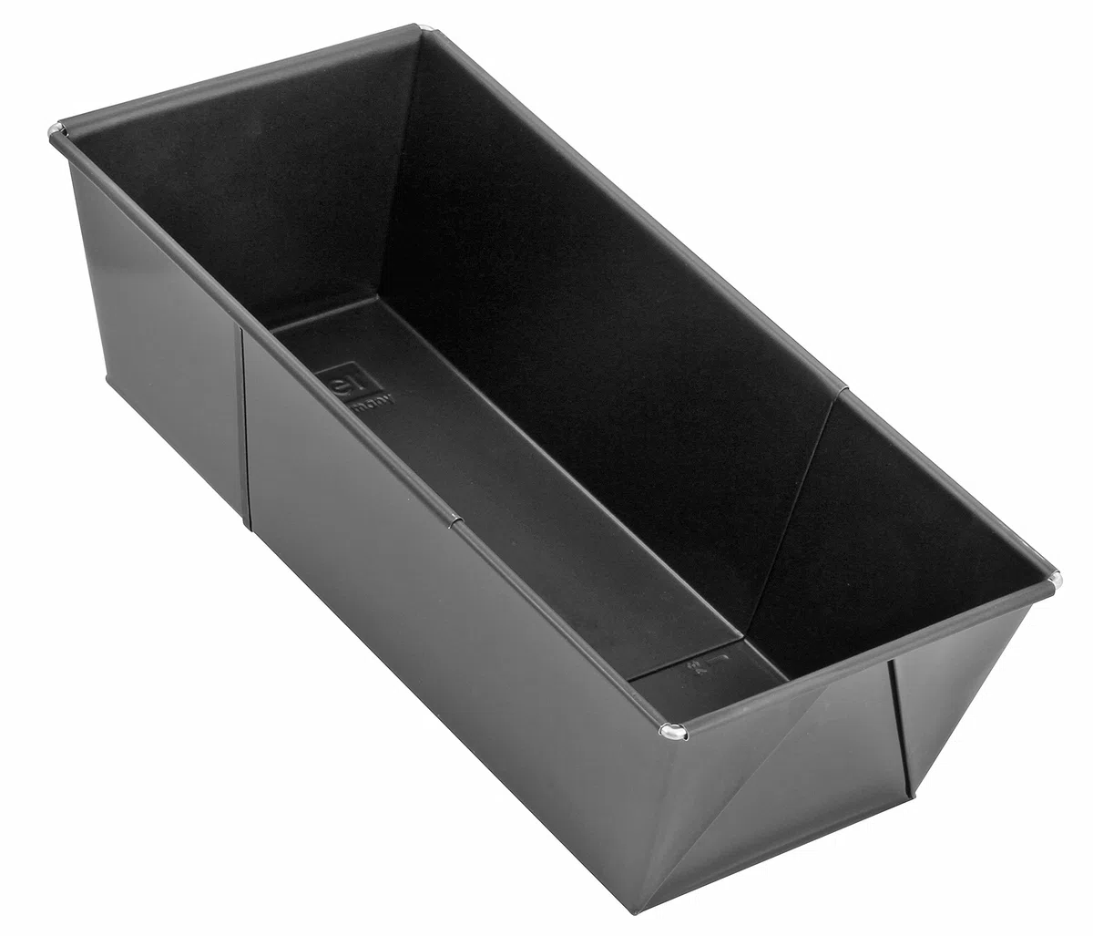 Zenker 3974 - Stampo universale per pane allungabile, 28-40 cm, della serie Pure, rivestimento antiaderente per torte, di alta qualità, confezione da 1 pezzo, colore nero