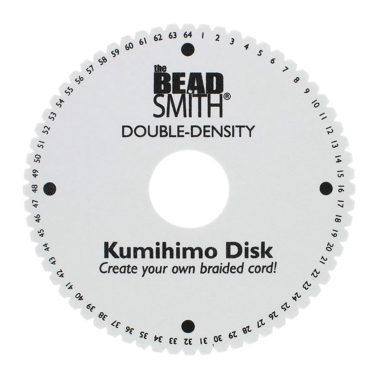Beadsmith KD664 Kumihimo Disk 6" rotondo